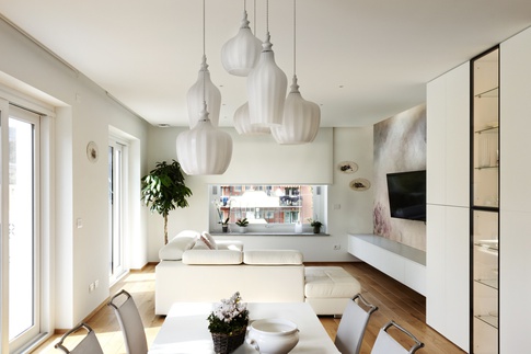 Open Space in stile contemporaneo di 50 di Studio MAC