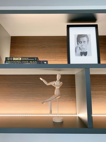 Soggiorno in stile contemporaneo di 36 di DOME studio