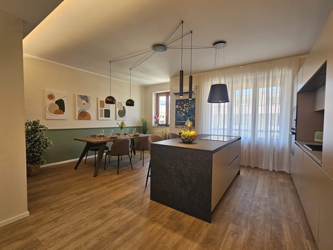 Open Space in stile contemporaneo di 40 di Alessandra Gambino Architetto - AGA