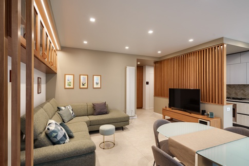 Open Space in stile moderno di 30 di X1Architettura