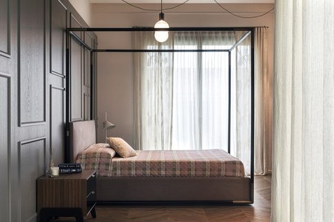 Camera da Letto in stile eclettico di 40 di COLLETTIVO_INVƎRSO Camera da Letto in stile eclettico di 40 di COLLETTIVO_INVƎRSO