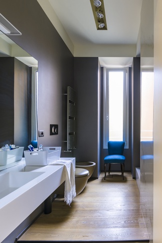 Bagno in stile contemporaneo di 14 di FAD Fucine Architettura Design