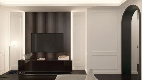 Soggiorno in stile classico di 40 di Wephouse