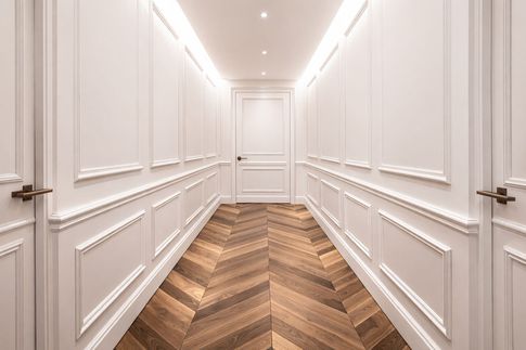 Corridoio in stile contemporaneo di 10 di Salvatore Sito Interior Designer