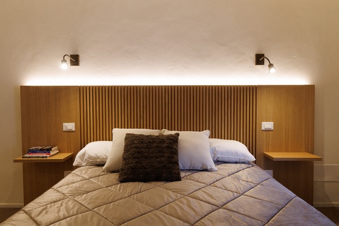 Camera da Letto in stile rustico di 15 di Studio di Interior Design di Yuliya Danilchenko