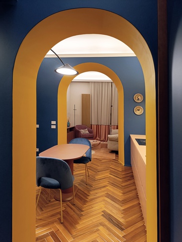 Cucina in stile maximalista di 11 di Rachele Biancalani Studio Cucina in stile maximalista di 11 di Rachele Biancalani Studio