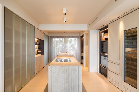 Cucina in stile contemporaneo di 110 di Abitacolo Interni