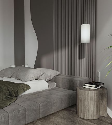 Camera da Letto in stile moderno di 30 di Ekaterina Smirnova