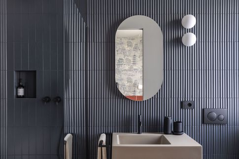 Bagno in stile contemporaneo di 6 di Lascia la Scia
