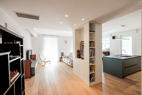 Open Space in stile coloniale di 40 di giorgio davide manzoni architetto