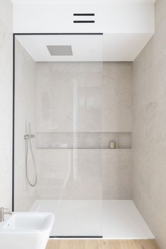 Bagno in stile minimal di 7 di Moroni Architettura 2.0 Bagno in stile minimal di 7 di Moroni Architettura 2.0