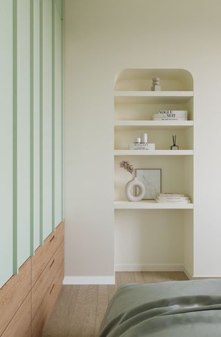 Camera da Letto in stile nordico di 13 di OZ Interiors