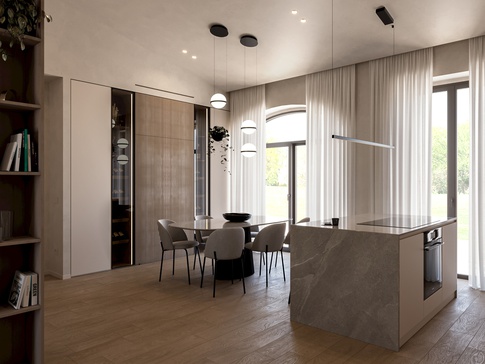 Open Space in stile moderno di 45 di doppiozero interior Open Space in stile moderno di 45 di doppiozero interior