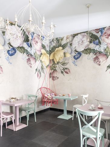 Open Space in stile parigino di 60 di Studio di Architettura Barbara Vucusa Architetto Open Space in stile parigino di 60 di Studio di Architettura Barbara Vucusa Architetto