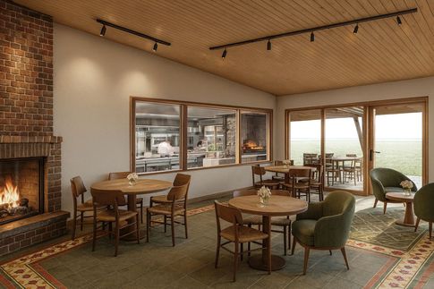 Sala da Pranzo in stile rustico di 70 di TACTO estudio