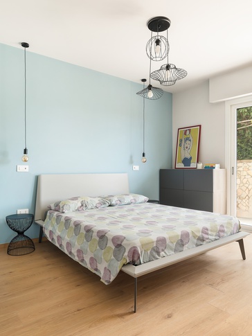 Camera da Letto in stile industriale di 17 di Arch.j Floriana Ferraioli