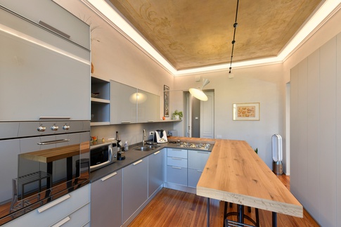 Cucina in stile contemporaneo di 17 di Luca Riperto Architetto