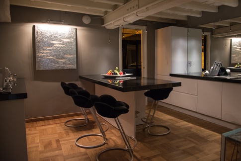 Soggiorno in stile glamour di 180 di Sara Lucci Architetto