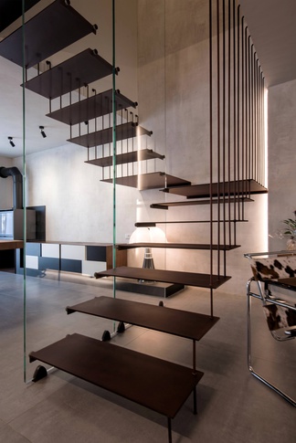 Open Space in stile moderno di 83 di MICHELE VOLPI STUDIO INTERIOR DESIGN Open Space in stile moderno di 83 di MICHELE VOLPI STUDIO INTERIOR DESIGN