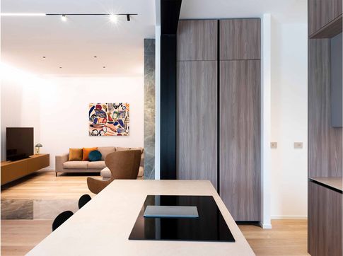 Cucina in stile contemporaneo di 20 di valeria ingrao architetto