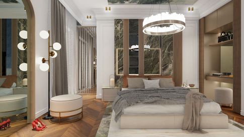 Camera da Letto in stile contemporaneo di 20 di Salvatore Sito Interior Designer