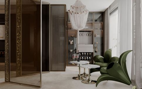 Open Space in stile contemporaneo di 70 di Salvatore Sito Interior Designer
