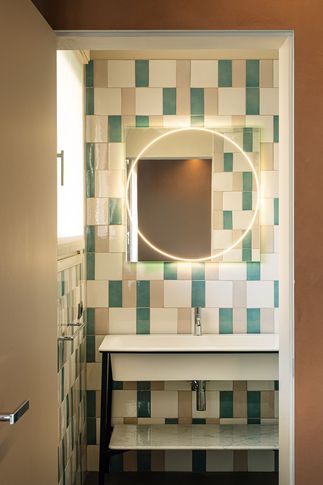 Bagno in stile eclettico di 12 di Lorenzo Franzi | Fotografia