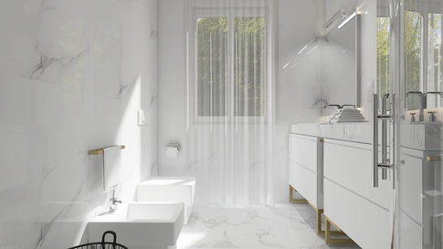 Bagno in stile contemporaneo di 6 di Nicoletta Russo Interior Designer Bagno in stile contemporaneo di 6 di Nicoletta Russo Interior Designer