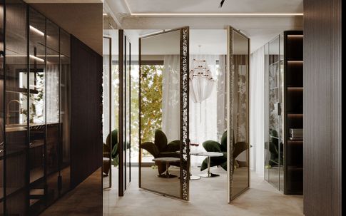 Open Space in stile contemporaneo di 70 di Salvatore Sito Interior Designer