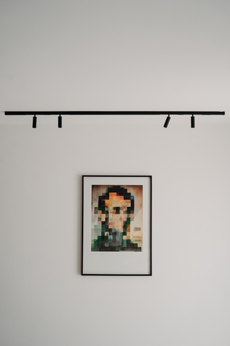 Open Space in stile minimal di 100 di Architetto Michelangelo Todisco