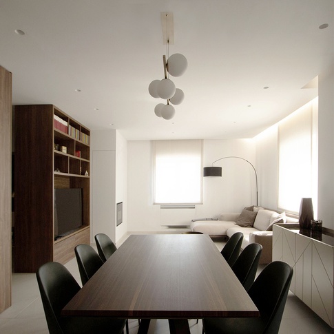 Soggiorno in stile moderno di 32 di Vincenzo Castaldo Architetto