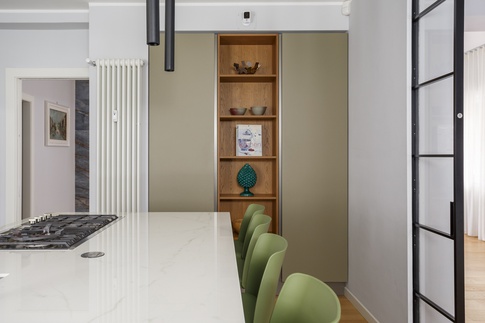 Cucina in stile contemporaneo di 20 di As architettura