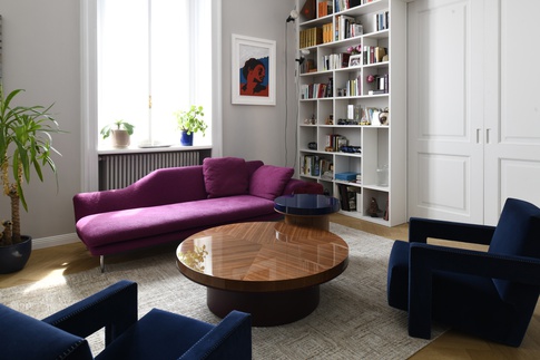 Soggiorno in stile classico di 40 di RGAstudio