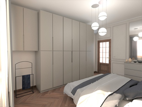Camera da Letto in stile contemporaneo di 17 di Francesca Boglio Architetto Camera da Letto in stile contemporaneo di 17 di Francesca Boglio Architetto