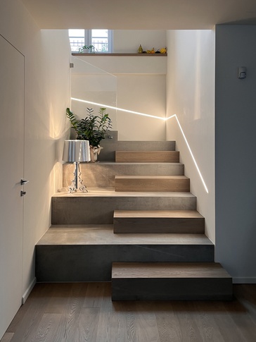 Open Space in stile nordico di 100 di Lorena Beccaria Interiors