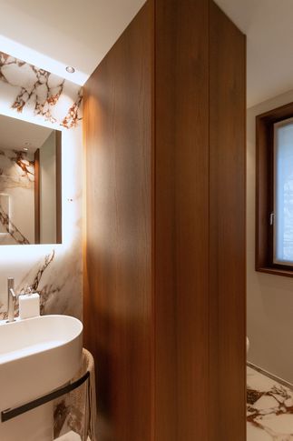 Bagno di Servizio in stile moderno di 7 di GianlucaTessaro_Designer