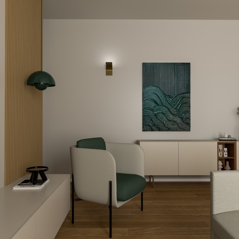 Open Space in stile contemporaneo di 40 di EasyRelooking srls Open Space in stile contemporaneo di 40 di EasyRelooking srls