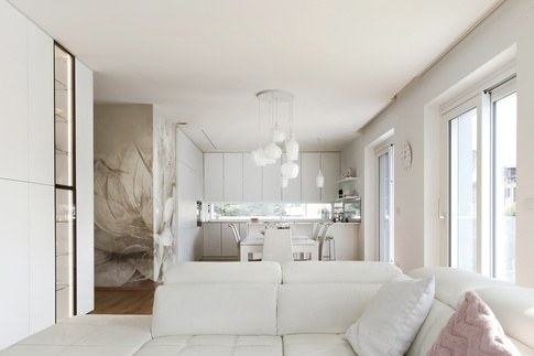 Open Space in stile contemporaneo di 50 di Studio MAC Open Space in stile contemporaneo di 50 di Studio MAC