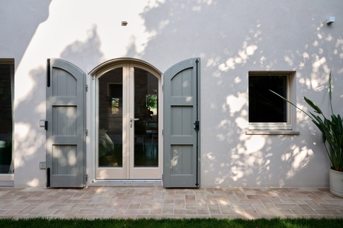 Facciata in stile naturale di 80 di architetto eleonora fogliani