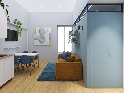 Open Space in stile contemporaneo di 14 di NAUSICA DI GIUSEPPE