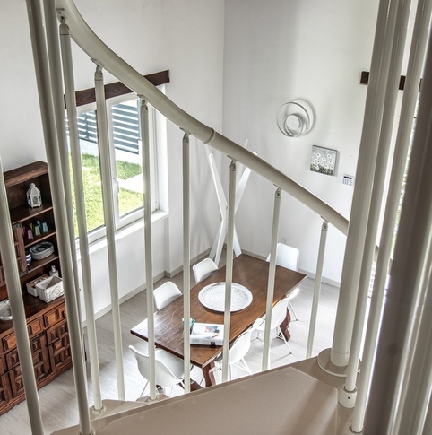 Open Space in stile moderno di 38 di Caterina Scamardella Architetto