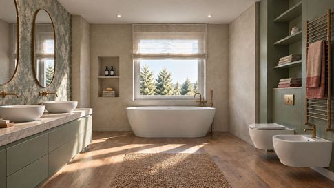 Bagno in stile classico di 20 di JFD Juri Favilli Design