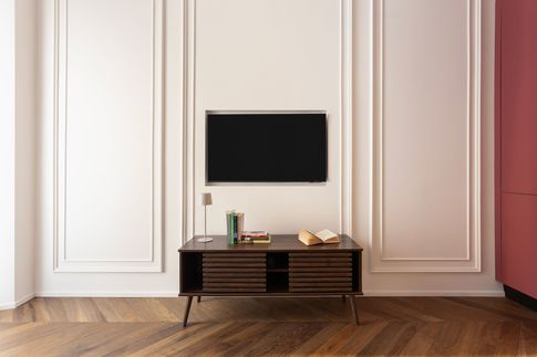 Soggiorno in stile contemporaneo di 18 di Alice Palese Atelier