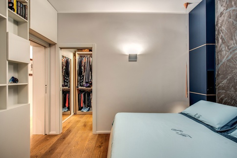 Camera da Letto in stile contemporaneo di 15 di MOB Architects