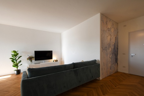 Open Space in stile moderno di 35 di Enzo Razzano Architettura