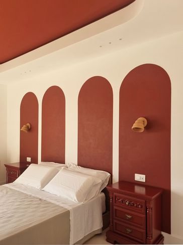 Camera da Letto in stile mediterraneo di 14 di Pamela Camposano Ingegnere Architetto
