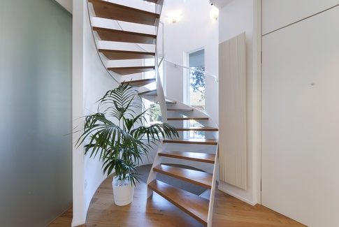 Open Space in stile contemporaneo di 55 di Patrizia Drudi Architetto Open Space in stile contemporaneo di 55 di Patrizia Drudi Architetto