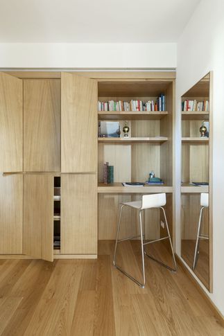 Studio in stile minimal di 25 di Arch. Simone Saporito Studio in stile minimal di 25 di Arch. Simone Saporito