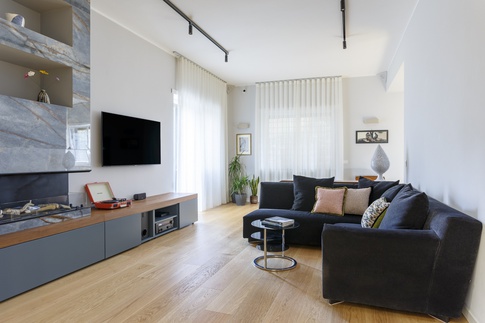 Soggiorno in stile contemporaneo di 26 di As architettura Soggiorno in stile contemporaneo di 26 di As architettura