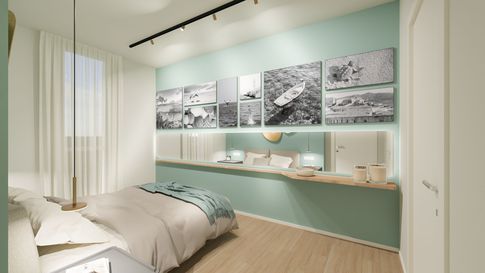 Camera da Letto in stile minimal di 14 di MICHELE VOLPI STUDIO INTERIOR DESIGN Camera da Letto in stile minimal di 14 di MICHELE VOLPI STUDIO INTERIOR DESIGN